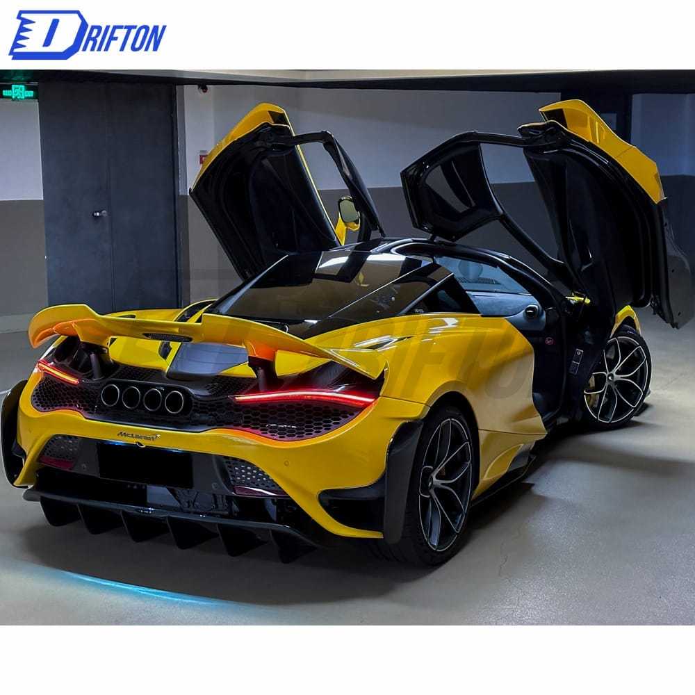 765LT Style Dry Carbon Fiber WIth Portion Primer Body Kit For Mclaren 720S