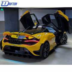 765LT Style Dry Carbon Fiber WIth Portion Primer Body Kit For Mclaren 720S