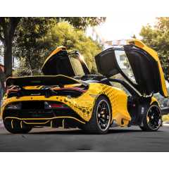 Vorsteiner Style Dry Carbon Fiber Rear Diffuser For Mclaren 720S