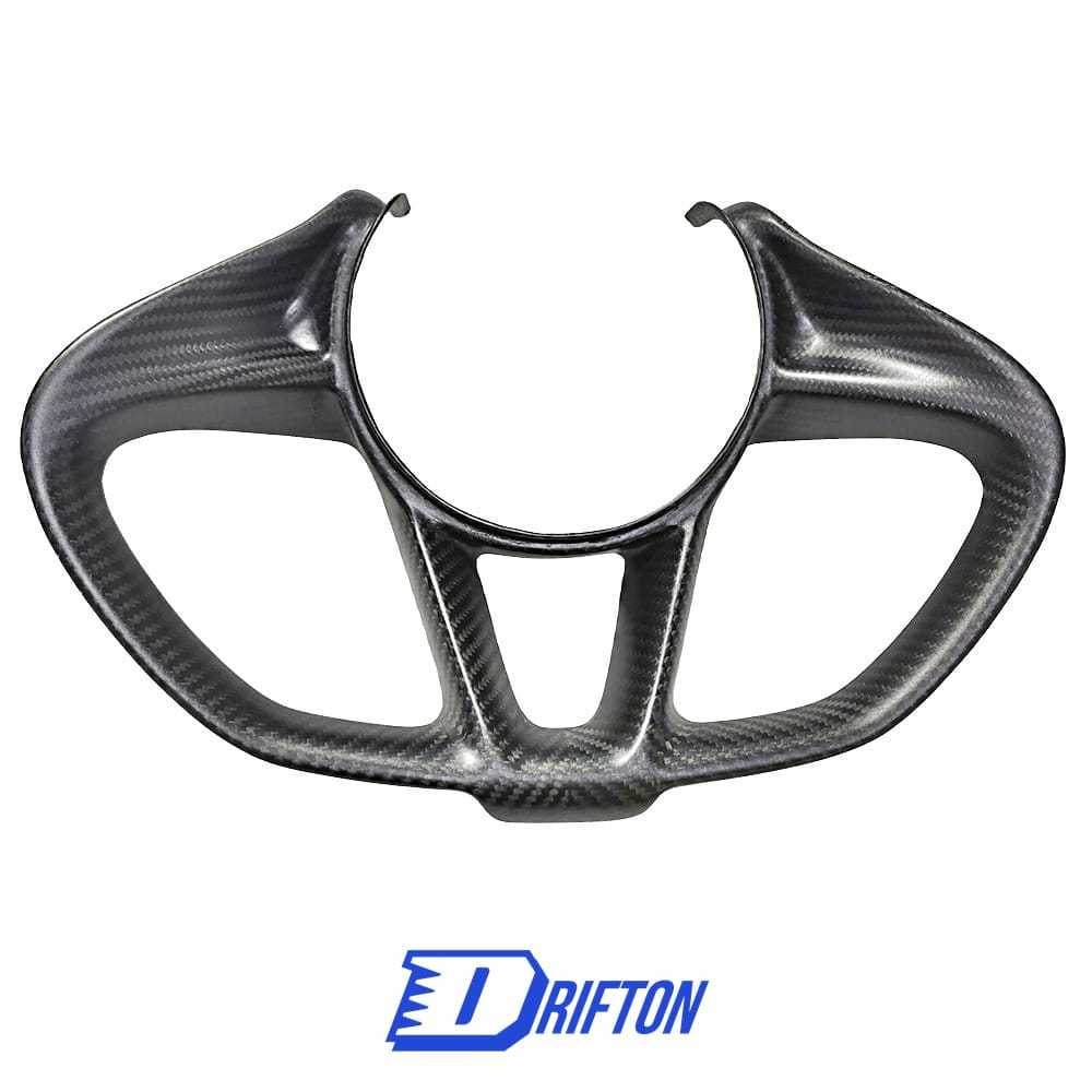 OEM Style Dry Carbon FIber Steering Wheel Trim For Mclaren 720S 2017-2023