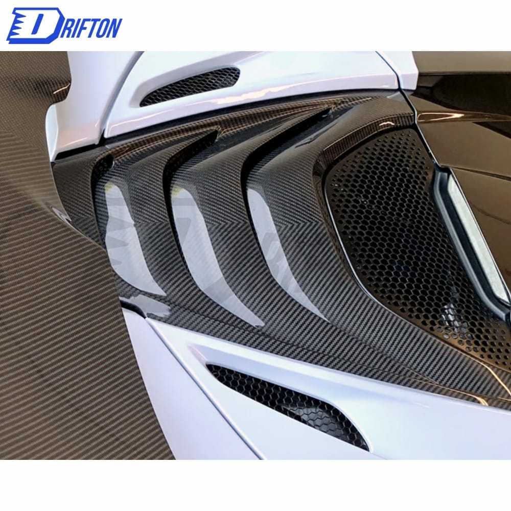 OEM Style Dry Carbon Fiber Engine Compartment Cover-2 For Mclaren 720S Spider