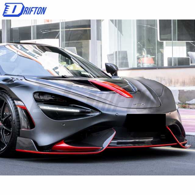 Novitec Style Dry Carbon Fiber With Portion Primer Hood For Mclaren 720S