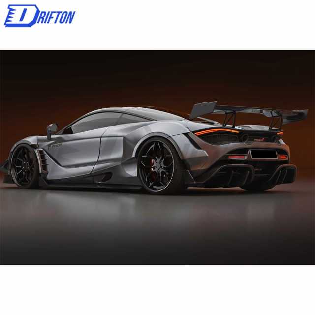Prior Design Style Dry Carbon Fiber Rear Spoiler For Mclaren 720S