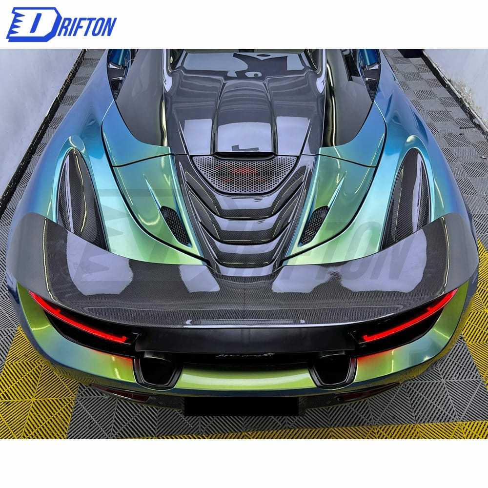 OEM Style Dry Carbon Fiber Rear Spoiler For Mclaren 720S