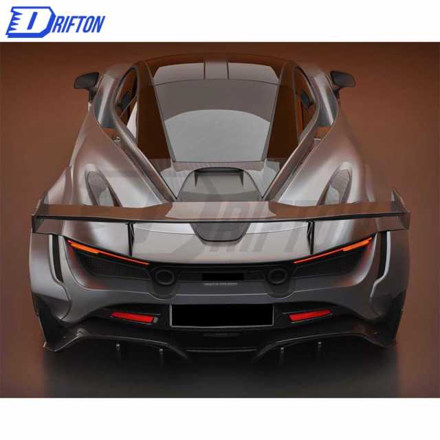 Prior Design Style Dry Carbon Fiber Rear Spoiler For Mclaren 720S