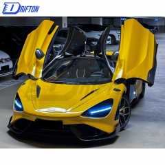 765LT Style Dry Carbon Fiber WIth Portion Primer Body Kit For Mclaren 720S