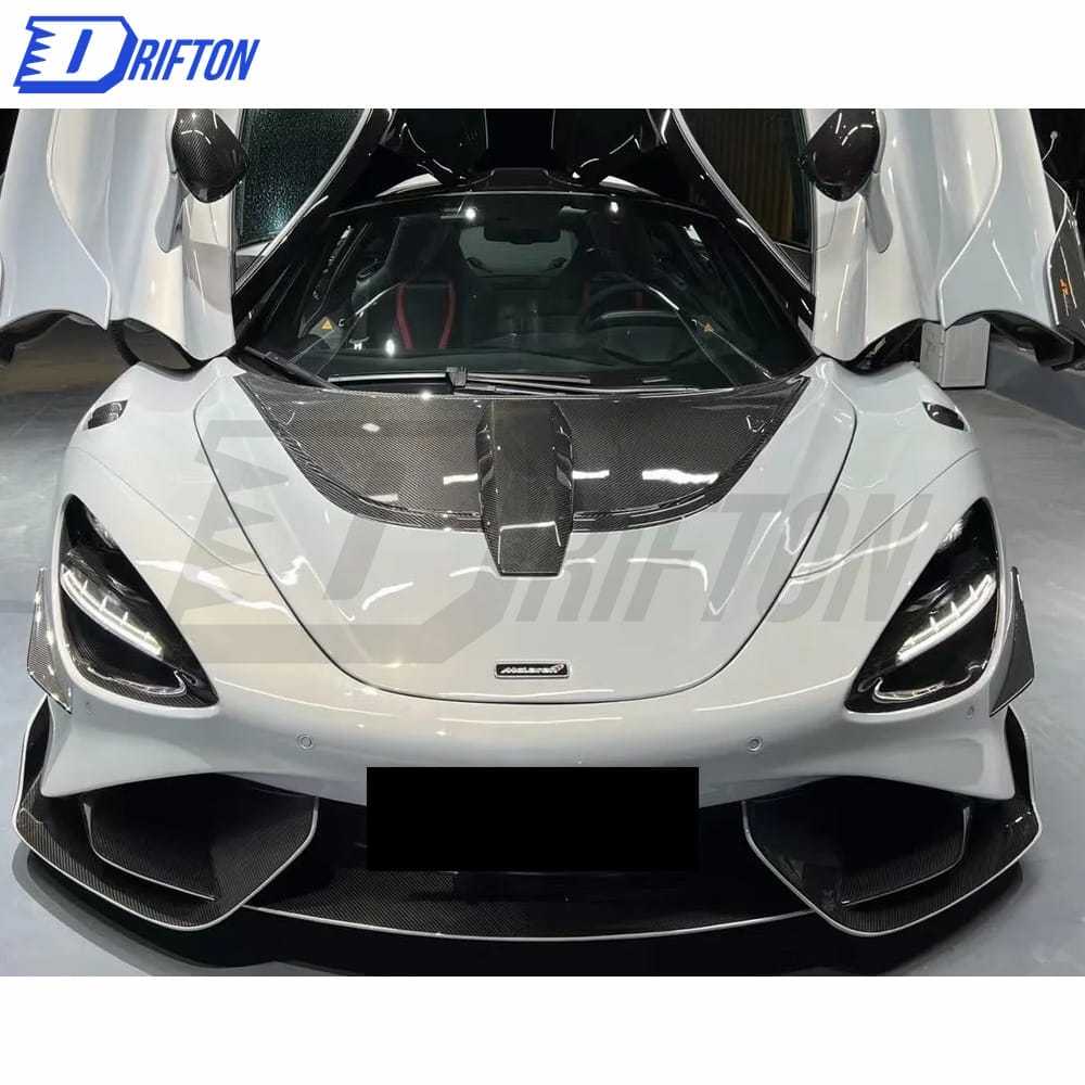 Novitec Style Dry Carbon Fiber With Portion Primer Hood For Mclaren 720S