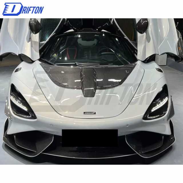 Novitec Style Dry Carbon Fiber With Portion Primer Hood For Mclaren 720S