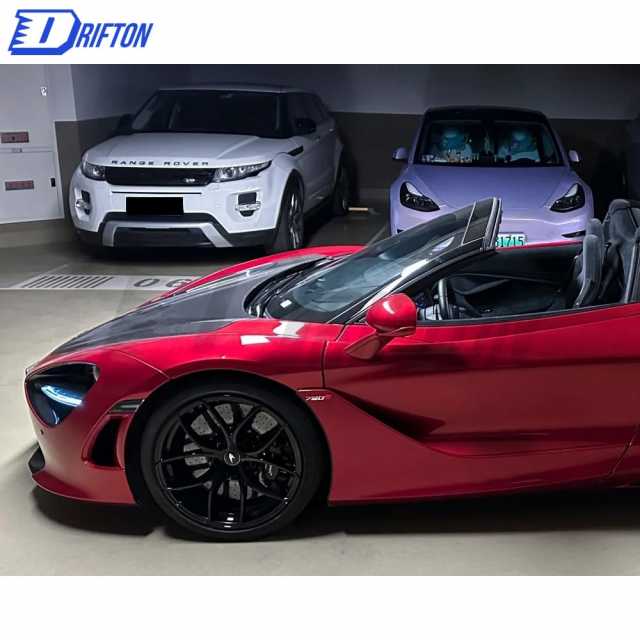 OEM Style Dry Carbon Fiber Hood For Mclaren 720S