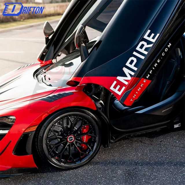 Vorsteiner Style Dry Carbon Fiber With Portion Primer Fenders For Mclaren 720S 2017-2023