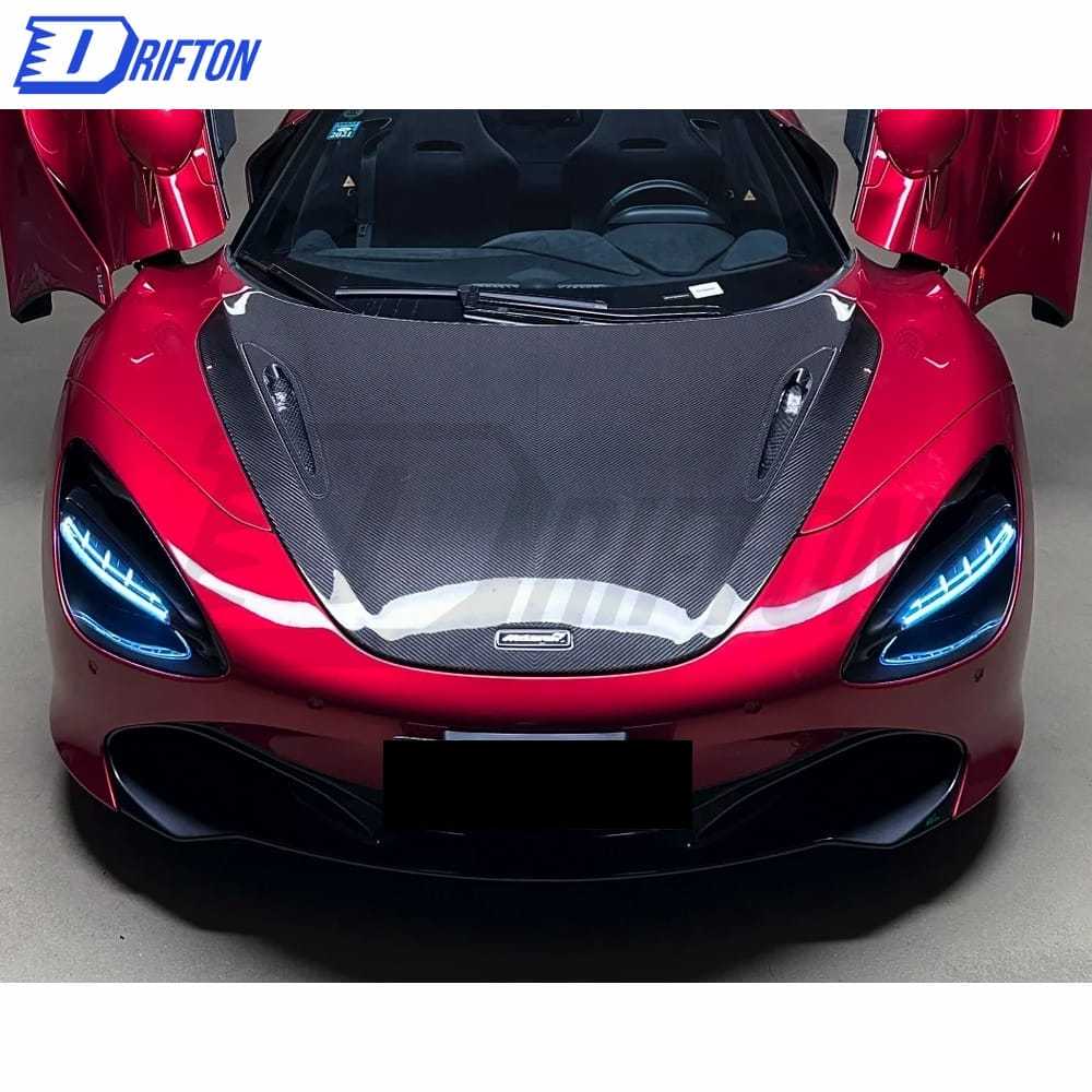 OEM Style Dry Carbon Fiber Hood For Mclaren 720S