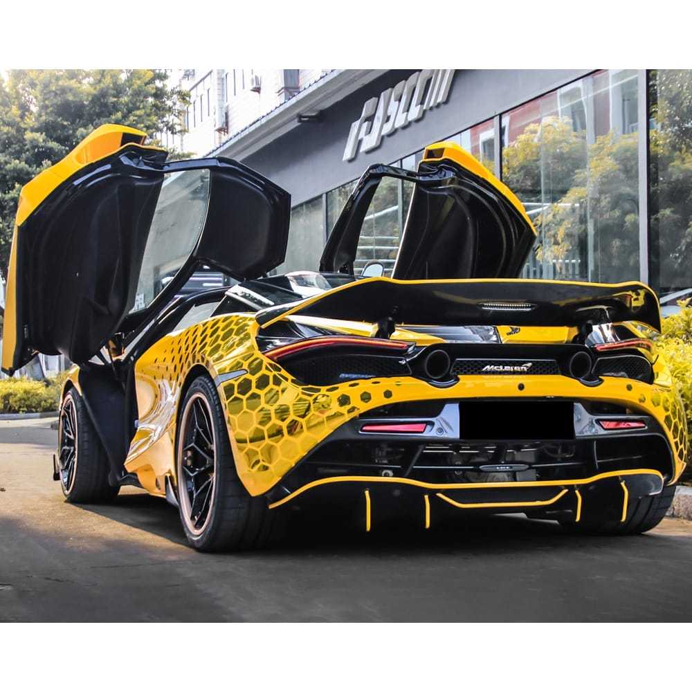 Vorsteiner Style Dry Carbon Fiber Rear Diffuser For Mclaren 720S