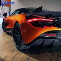 TopCar Style Dry Carbon Fiber Rear Spoiler For Mclaren 720S