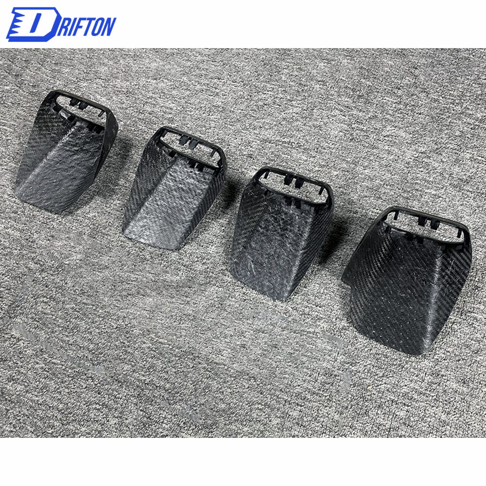 Dry Forged Carbon Fiber AC Caps (Replacement) For Huracan LP610-4 LP580 2014-2017