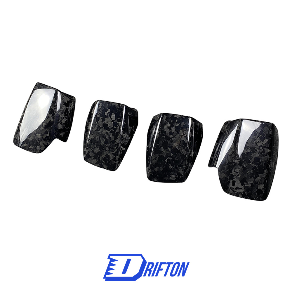 Dry Forged Carbon Fiber AC Caps (Replacement) For Huracan LP610-4 LP580 2014-2017