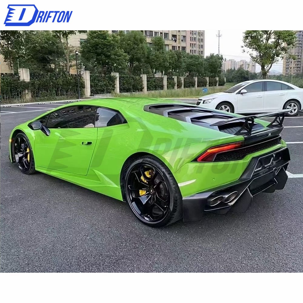 Vorsteiner-Style Dry Carbon Fiber Front Bumper For Lamborghini Huracan LP610-4 2014-2018 (8)