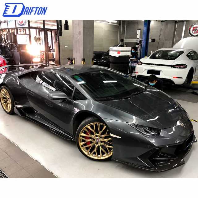 Vorsteiner Style Dry Carbon Fiber Front Bumper For Lamborghini Huracan LP580 & LP610 2014-2019