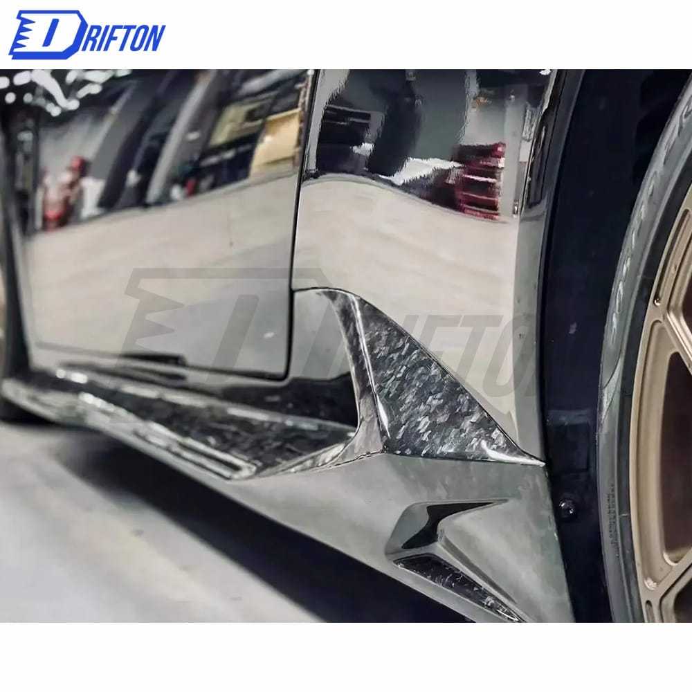 Vorsteiner Style Dry Carbon Fiber Side Skirt For Huracan LP610-4 2014-2017