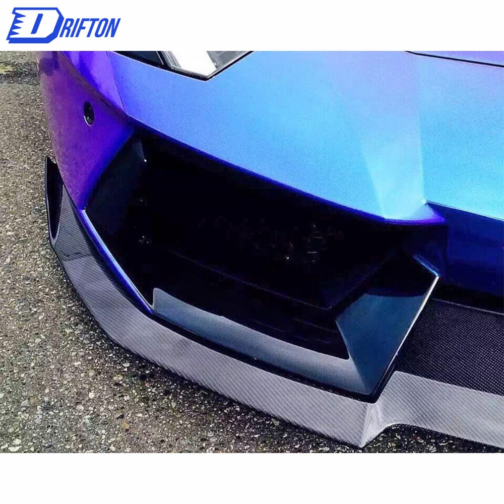 PUR Style Carbon Fiber Front Lip For Lamborghini Aventador