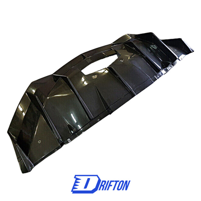 Mansory Style Carbon Fiber Rear Diffuser For Lamborghini Aventador