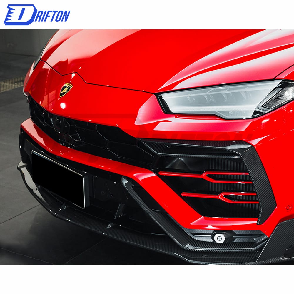 Mansory Style Dry Carbon Fiber Side Skirt For Lamborghini URUS 2018-2021