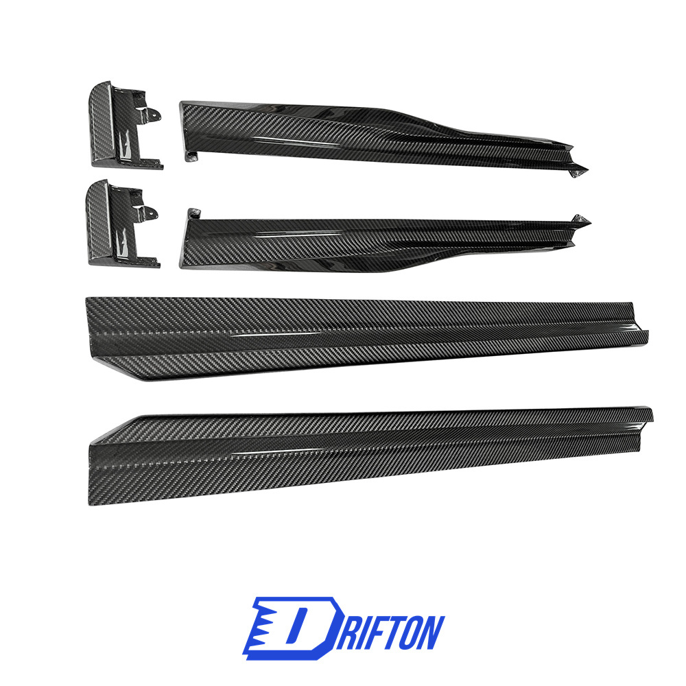 Mansory Style Dry Carbon Fiber Side Skirt For Lamborghini URUS 2018-2021