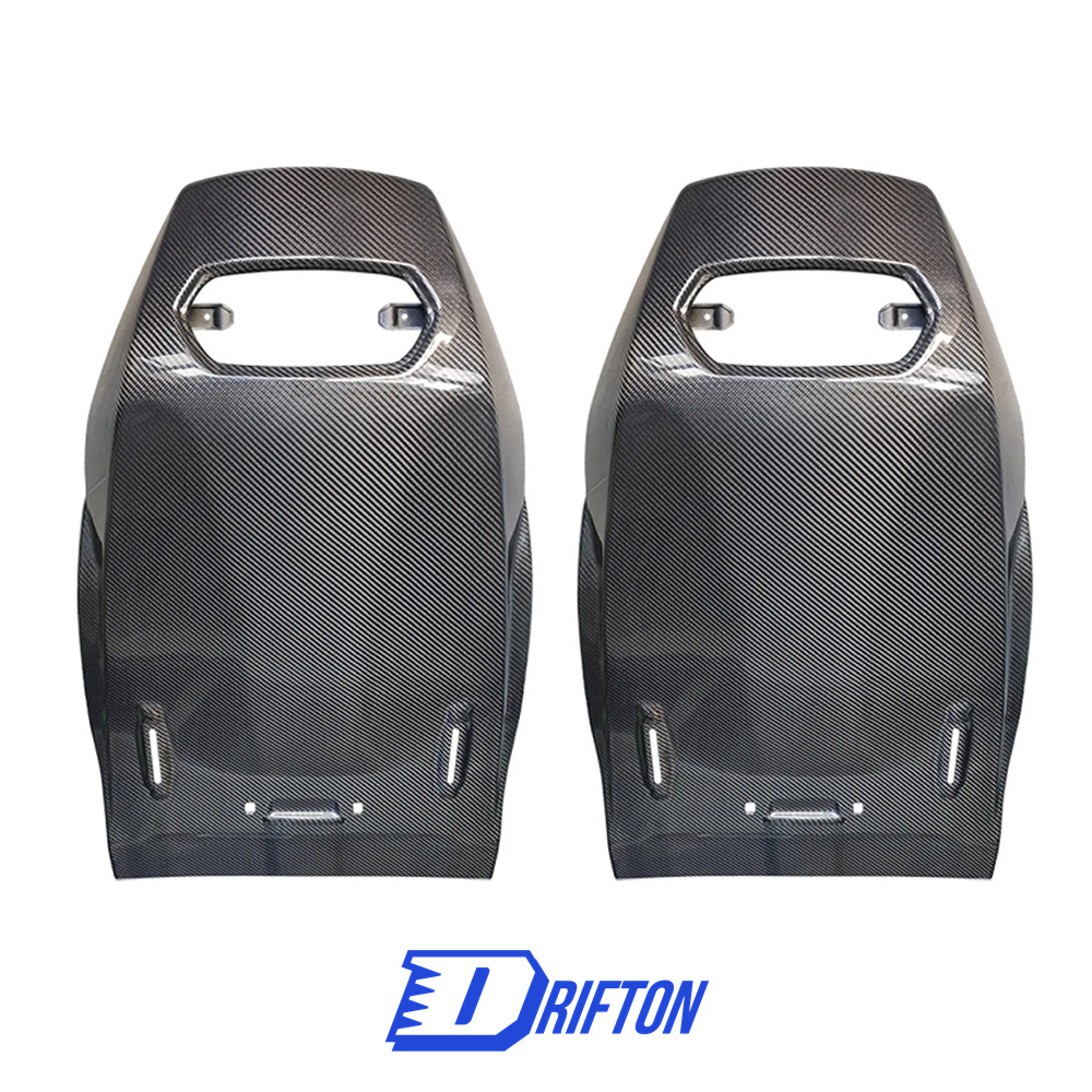 Dry Carbon Fiber Seat Back Panel Covers For Lamborghini URUS 2018-2021