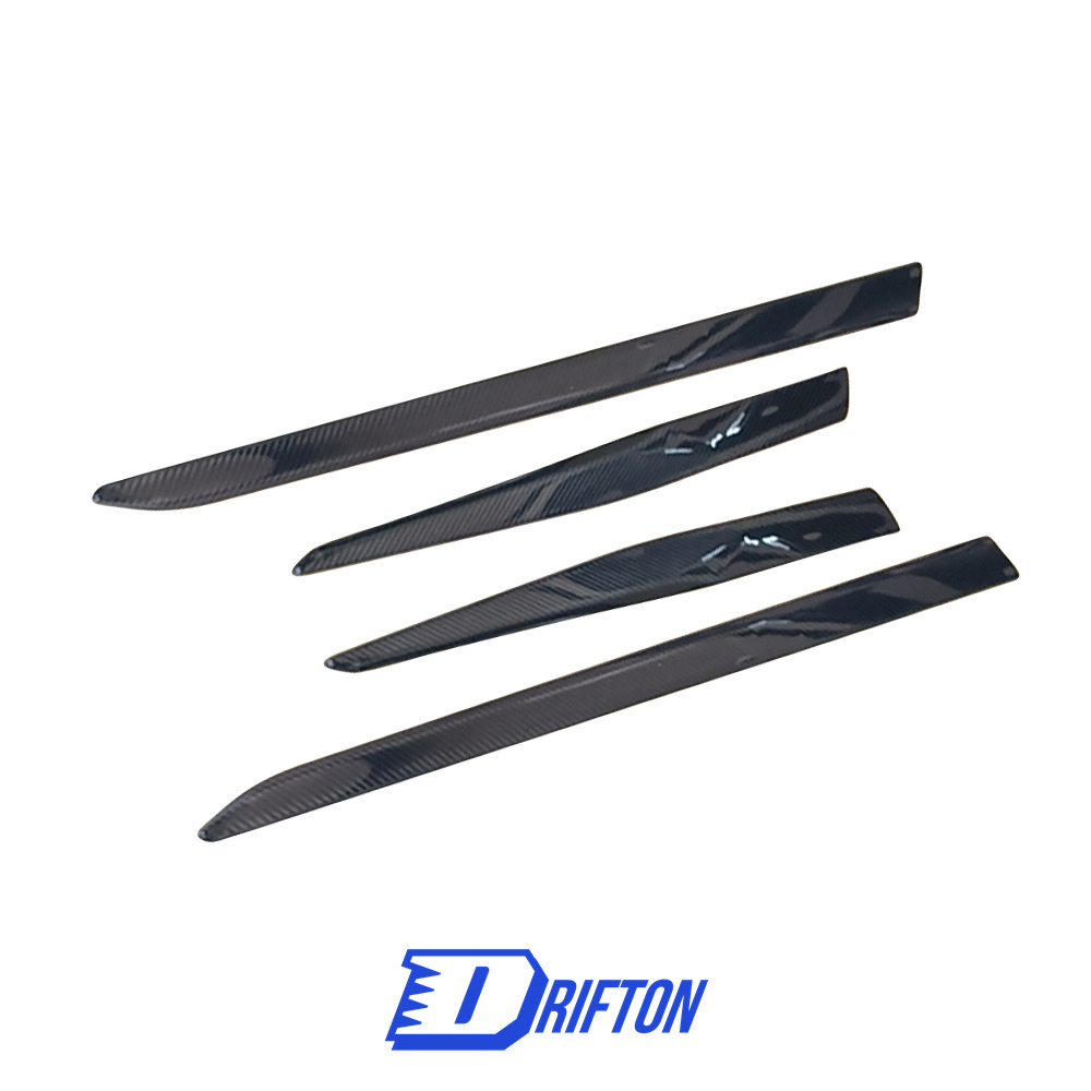 Dry Carbon Fiber Car Door Belt Strips Trim For Lamborghini URUS