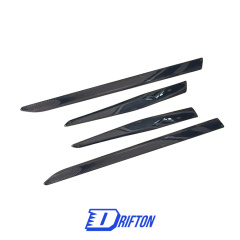Dry Carbon Fiber Car Door Belt Strips Trim For Lamborghini URUS