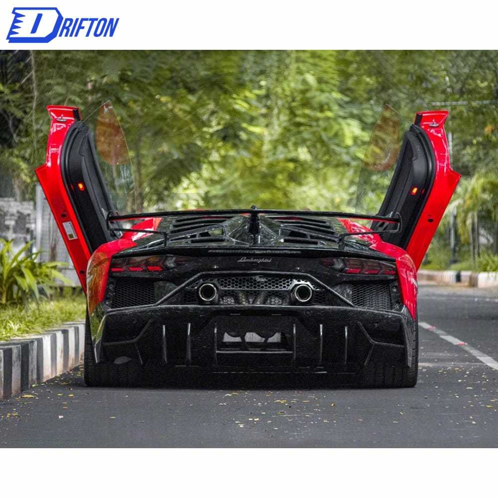 SVJ-Style Forged Dry Carbon Fiber With Portion Primer Body Kit For Aventador LP700-4 LP720 LP750 Coupe Roaster 2011-2015