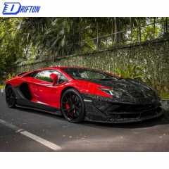 SVJ-Style Forged Dry Carbon Fiber With Portion Primer Body Kit For Aventador LP700-4 LP720 LP750 Coupe Roaster 2011-2015