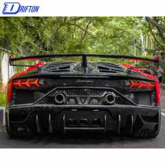 SVJ-Style Forged Dry Carbon Fiber With Portion Primer Body Kit For Aventador LP700-4 LP720 LP750 Coupe Roaster 2011-2015