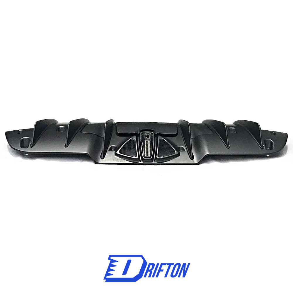 Capristo-Style Dry Carbon Fiber Rear Diffuser For Ferrari 488 GTB Spider 2015-2018