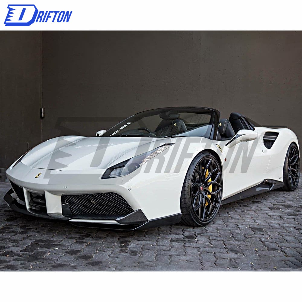Novitec-Style Forged Carbon Fiber Front Lip For Ferrari 488 GTB Spider 2015-2018