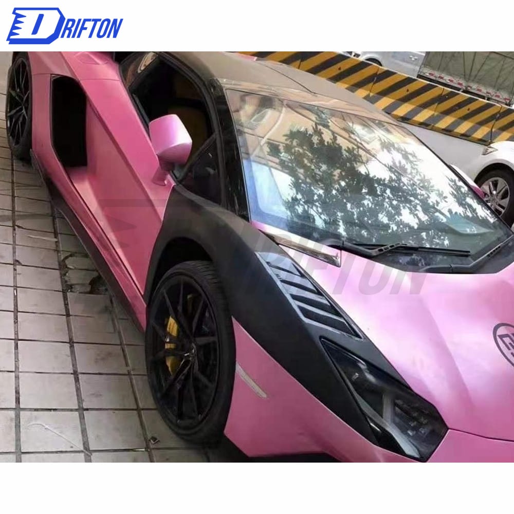 Vents Style Dry Carbon Fiber Fenders For Lamborghini Aventador LP700-4 2011-2015