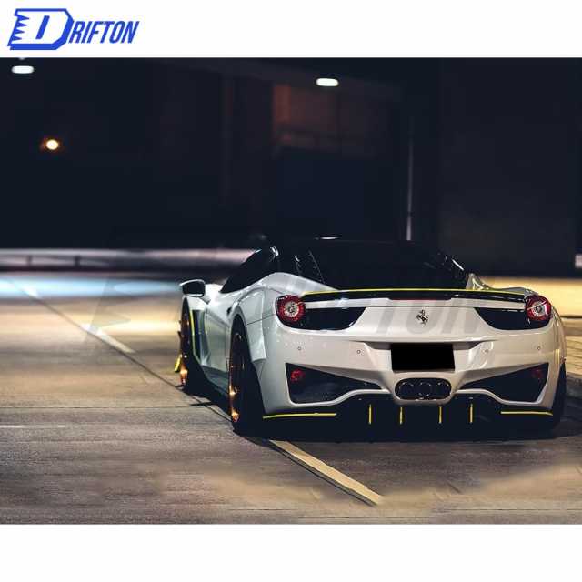 Prior Design Style Half Carbon Fiber Car Body Kit For Ferrari 458 2011-2016