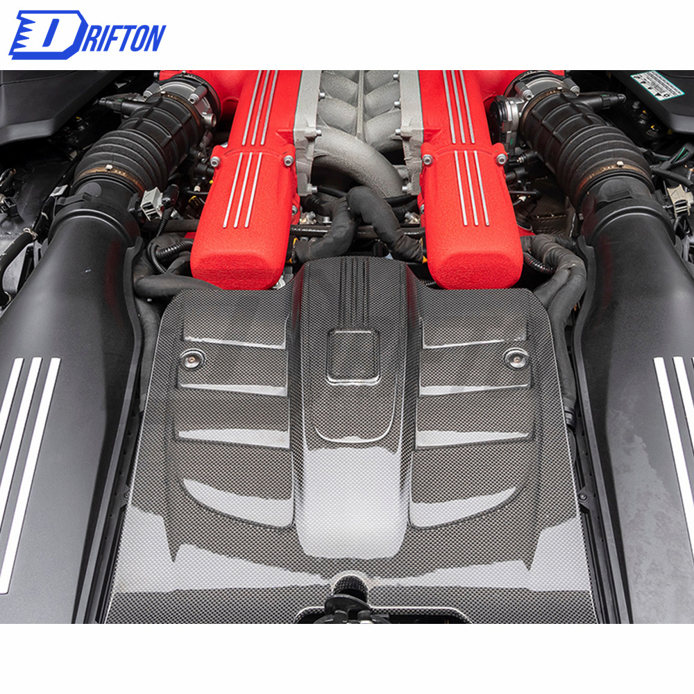 Dry Carbon Fiber Engine Cover For Ferrari F12 2013-2017