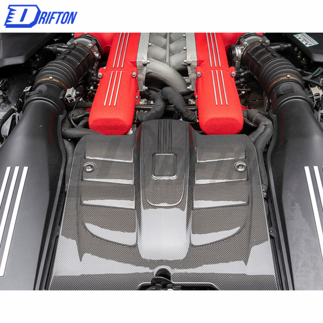 Dry Carbon Fiber Engine Cover For Ferrari F12 2013-2017
