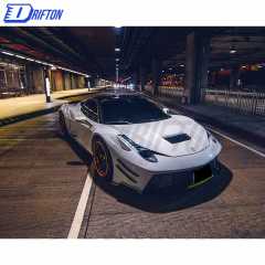 Prior Design Style Half Carbon Fiber Car Body Kit For Ferrari 458 2011-2016