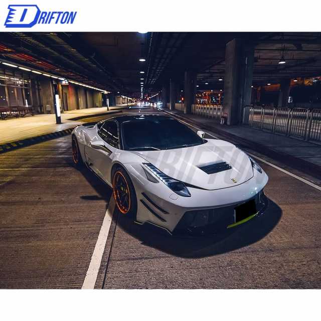 Prior Design Style Half Carbon Fiber Car Body Kit For Ferrari 458 2011-2016