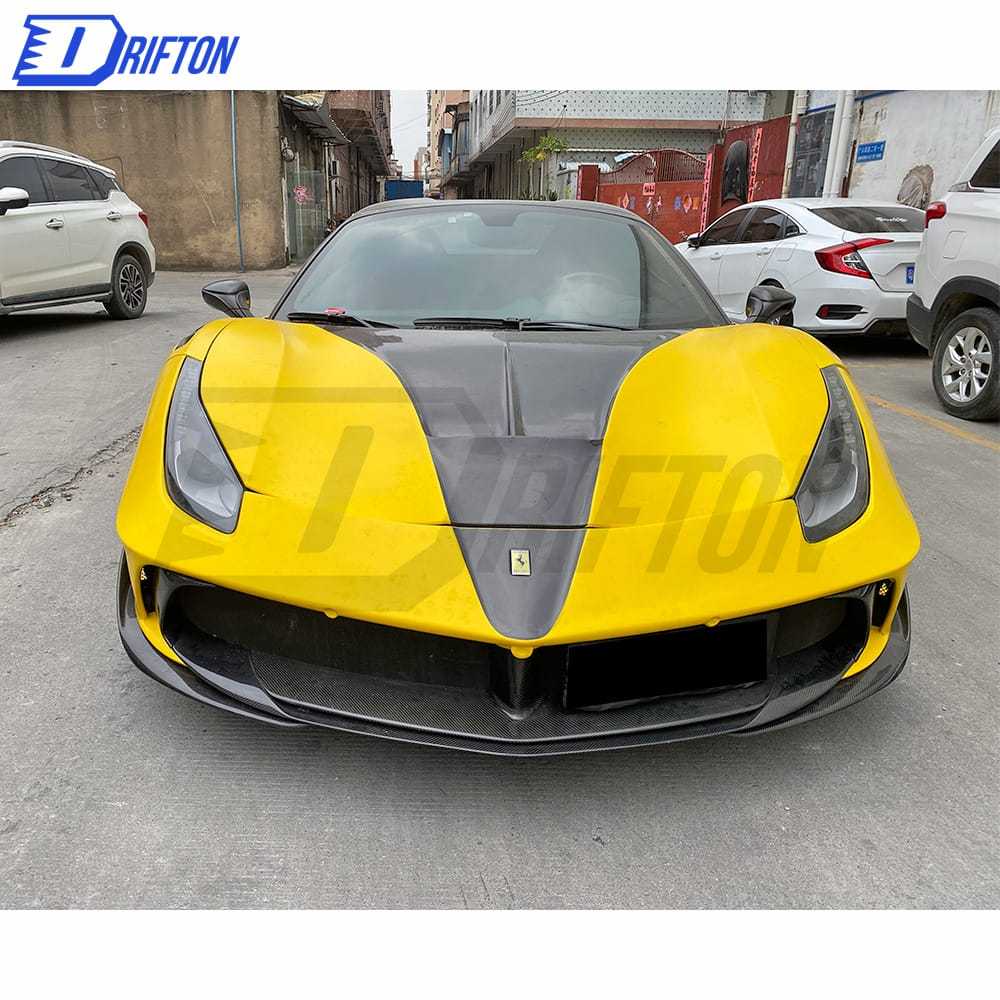 Mansory Style Forged Carbon Fiber Body Kit For Ferrari 488 2015-2018