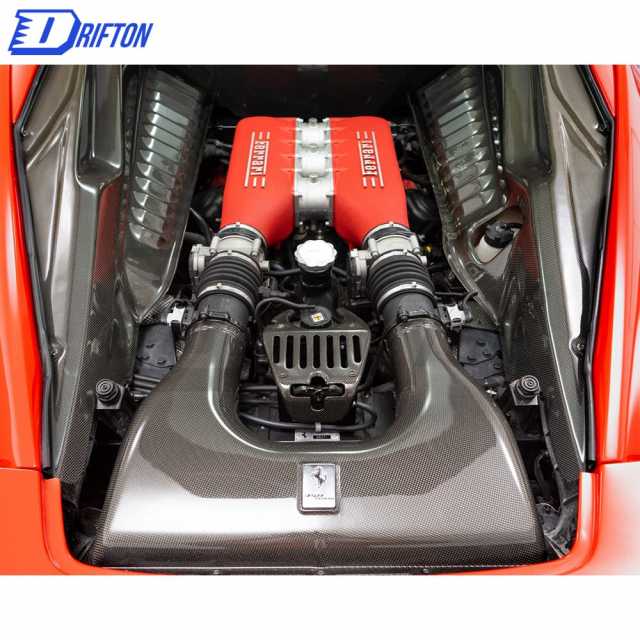 Forged Dry Carbon Fiber Engine Bay Air Box For Ferrari 458 Itaia Spider Speciale 2009-2015