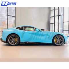 DMC Style Carbon Fiber Front Lip For Ferrari F12 2013-2017