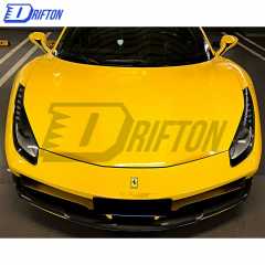 Novitec-Style Forged Carbon Fiber Front Lip For Ferrari 488 GTB Spider 2015-2018