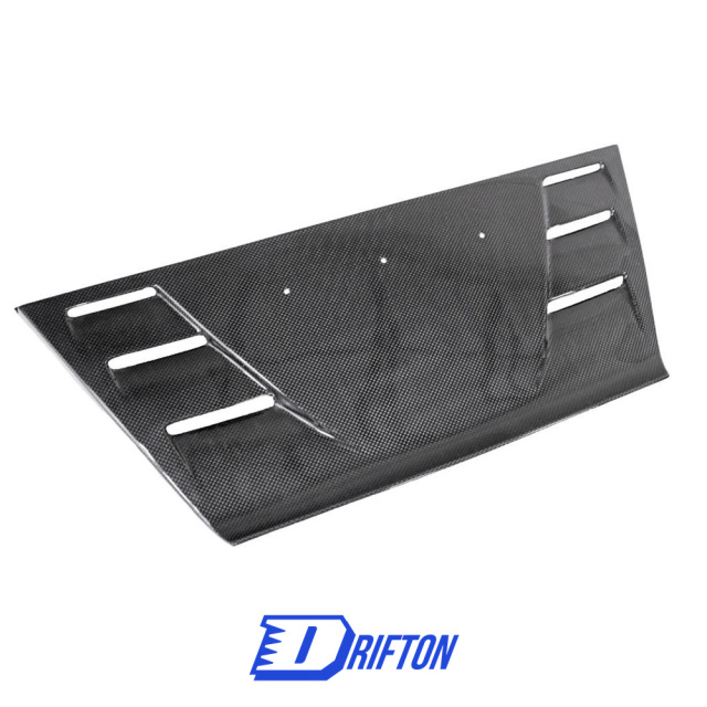 Capristo-Style Dry Carbon Fiber Rear Air Guide For Ferrari 488 GTB 2015-2018