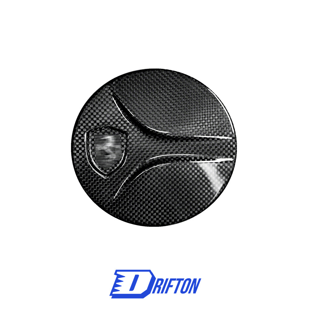Capristo-Style Dry Carbon Fiber Gas Caps For Ferrari 488 GTB 2015-2018