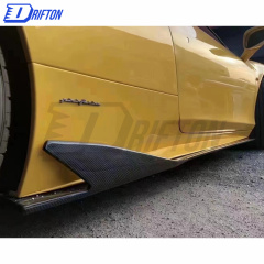 Carbon Fiber Side Skirt For Ferrari 458 Italia & Spider 2009-2015