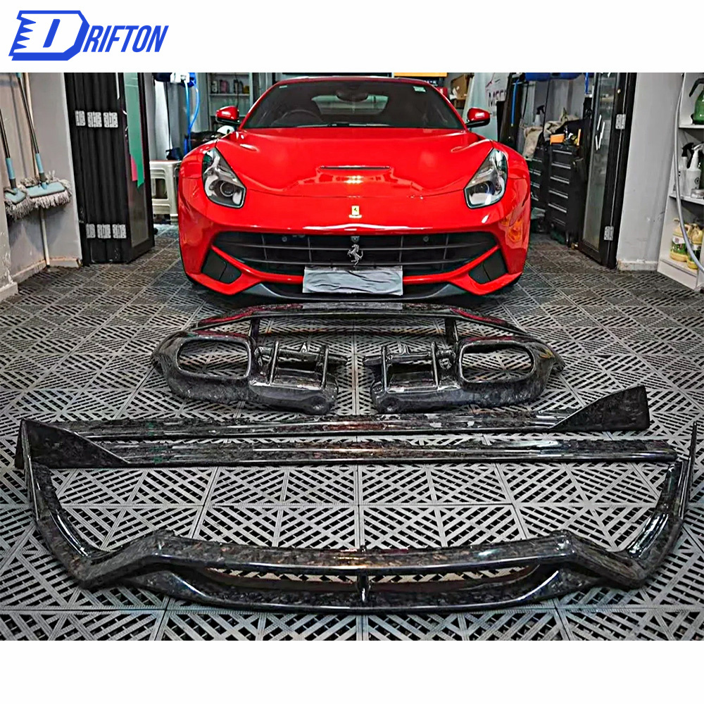 DMC Style Carbon Fiber Aero Kit For Ferrari F12 2013-2017