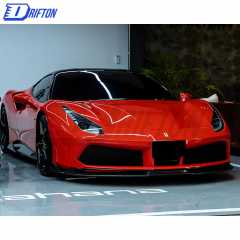 Vorsteiner Style Dry Carbon Fiber Front Lip For Ferrari 488 GTB 2015-2018