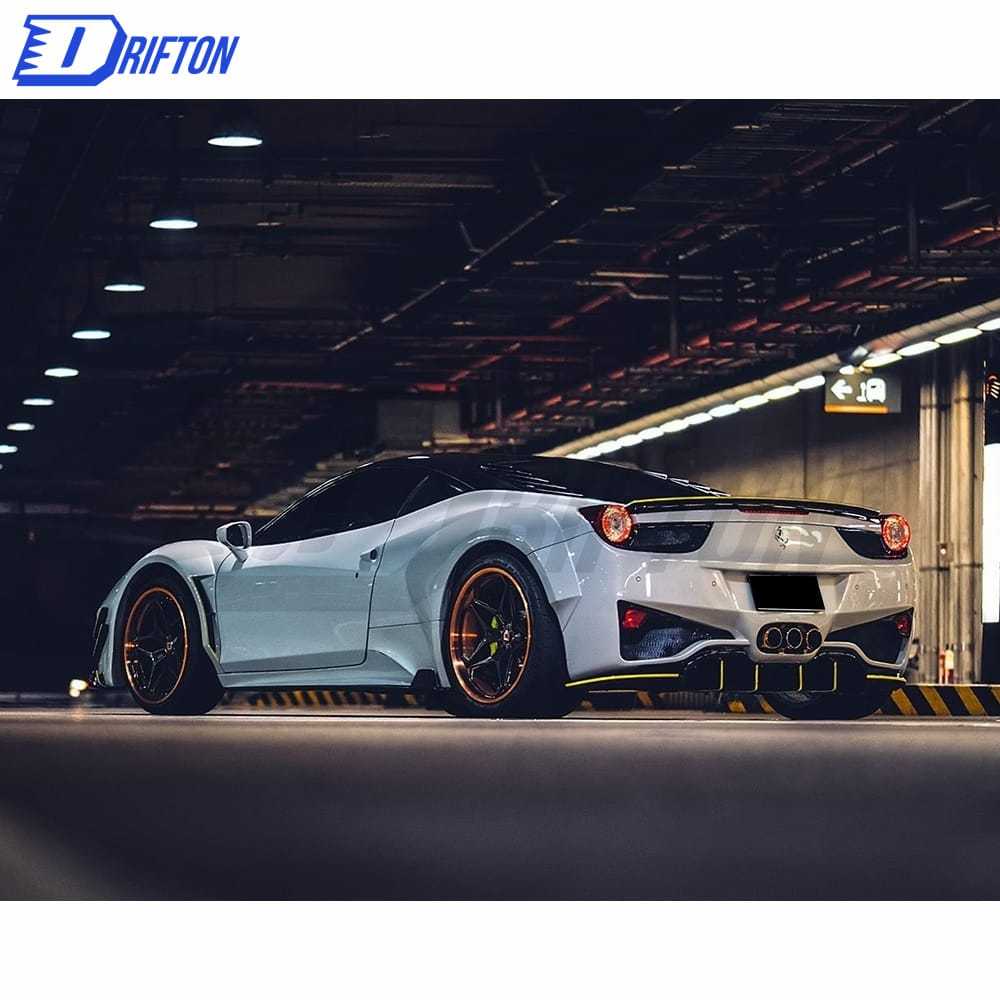 Prior Design Style Half Carbon Fiber Car Body Kit For Ferrari 458 2011-2016